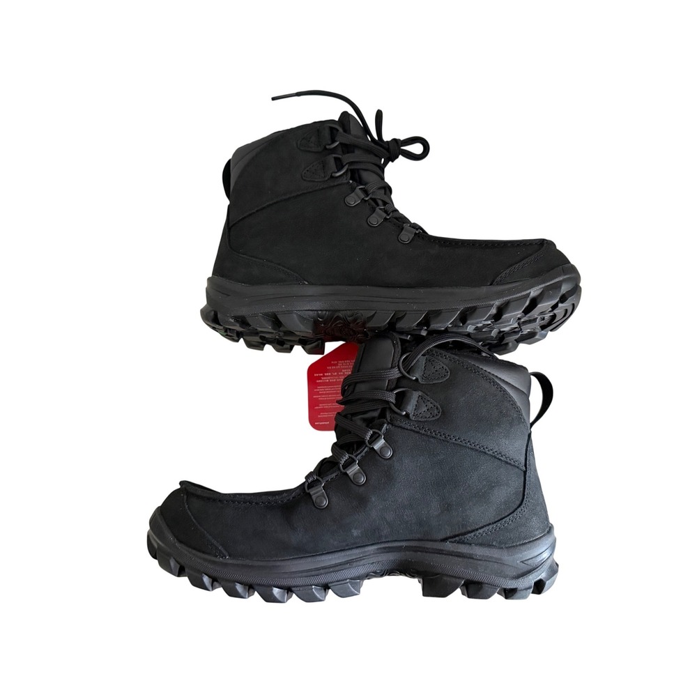 Timberland ChillBerg Waterproof Boots Mens 9 Black Primaloft Insulated Hiking - Picture 15 of 15